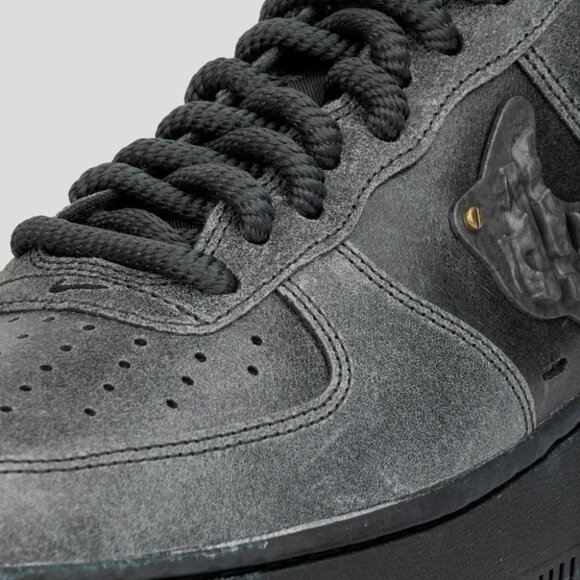 Nike Air Force 1 Low '07 LV8 Metal Work Anthracite Men's Size 12 1H4965-254 NEW - Picture 13 of 15